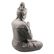 Ornamental Seated Statue of Kwan Yin Praying